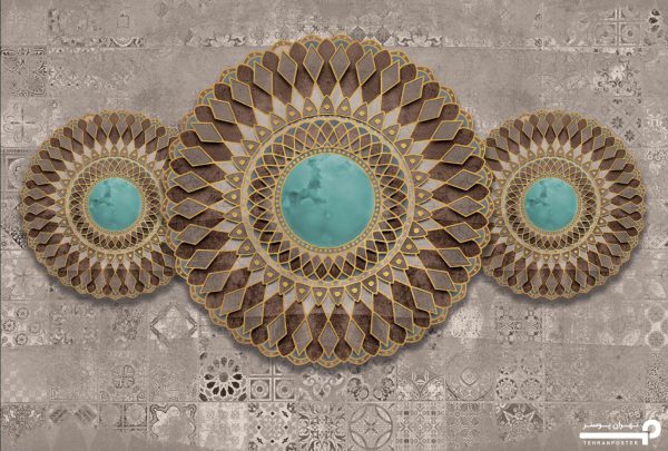 پوستر دیواری لاکچری سنتی 13394200 - Image 4