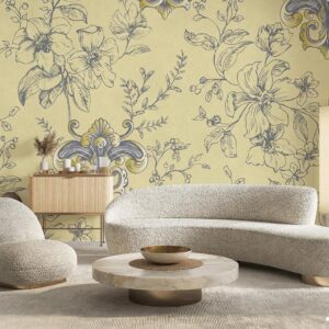 پوستر دیواری لاکچری طرح گل 10258900