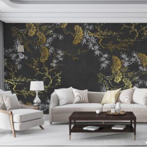 پوستر دیواری لاکچری مدل برگ 10270700