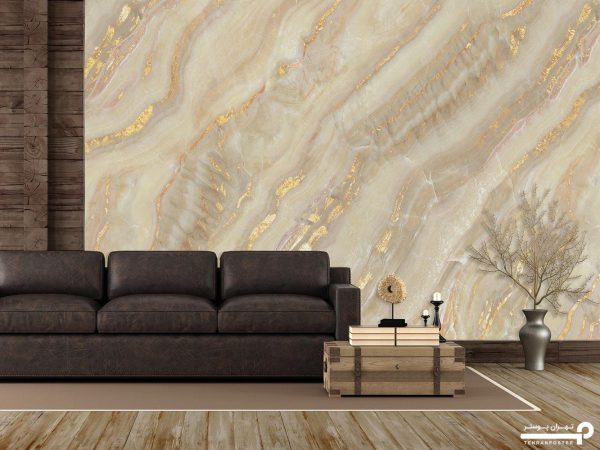 پوستر دیواری لاکچری مدل سنگ 10297800