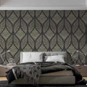 پوستر دیواری لاکچری مدل هندسی 10129700