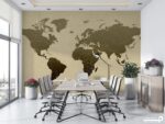 پوستر دیواری لاکچری نقشه 10233000