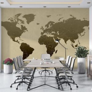 پوستر دیواری لاکچری نقشه 10233000
