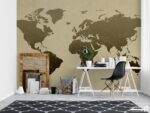پوستر دیواری لاکچری نقشه 10233000