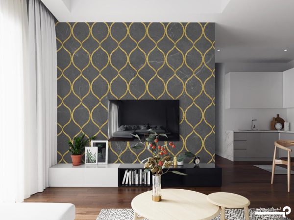 پوستر دیواری لاکچری هندسی 12112140 - Image 3