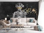 پوستر دیواری لاکچری چهره زن 13397300