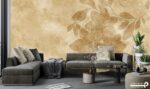 پوستر دیواری لاکچری گل 10049510