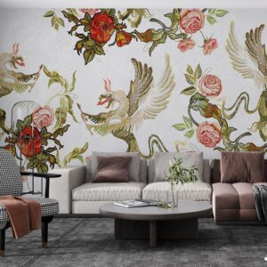 پوستر دیواری لاکچری گل 10237800