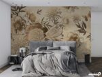 پوستر دیواری لاکچری گل گنجشگ 10267300