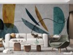 پوستر دیواری مدرن اشکال هندسی 10062710