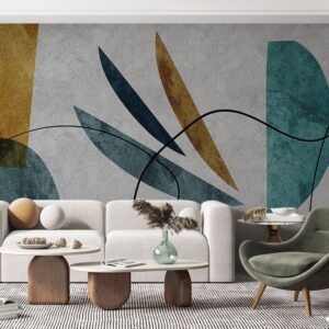 پوستر دیواری مدرن اشکال هندسی 10062710