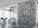 پوستر دیواری مدرن طرح اعداد 10285200