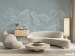 پوستر دیواری مدرن منظره کوه 10265000