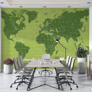 پوستر دیواری مدل نقشه جهان 10137200