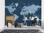 پوستر دیواری مدل نقشه جهان 10254700