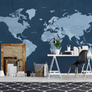 پوستر دیواری مدل نقشه جهان 10254700