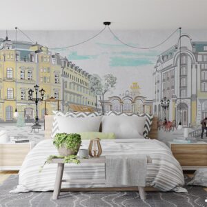 پوستر دیواری منظره شهر 10192600