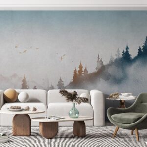 پوستر دیواری منظره طبیعت درخت 10257300