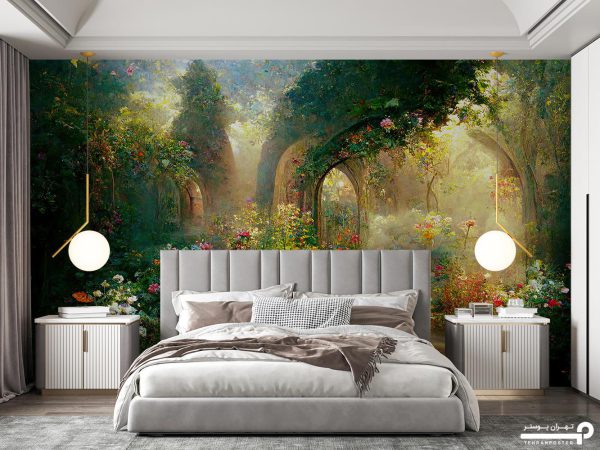 پوستر دیواری منظره طبیعت نقاشی 10176800