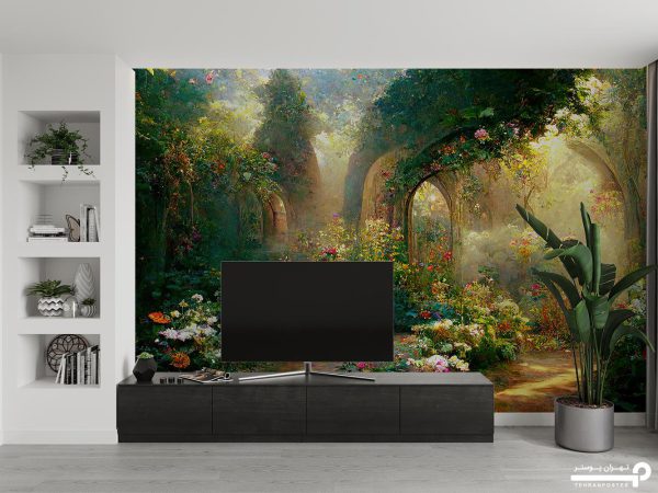 پوستر دیواری منظره طبیعت نقاشی 10176800 - Image 3