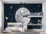 پوستر دیواری منظره ماه 10260100