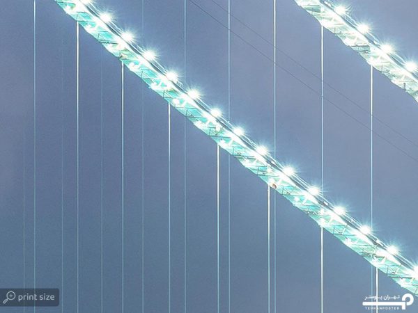 پوستر دیواری منظره پل 10168500 - Image 4
