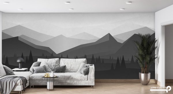 پوستر دیواری منظره کوهستان 10022200