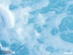 پوستر دیواری موج دریا آبی 10277800