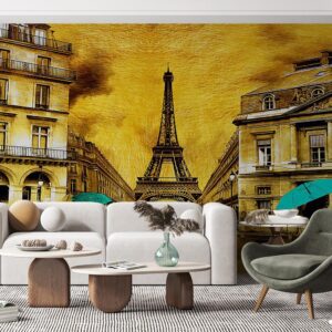 پوستر دیواری نقاشی برج ایفل 10297200