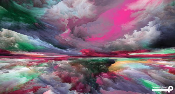 پوستر دیواری نقاشی رنگی 11019700 - Image 5