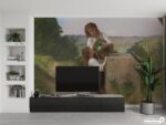 پوستر دیواری نقاشی مادر دختر 13424100
