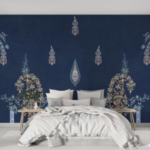 پوستر دیواری نقش و نگار اسلیمی 10174200