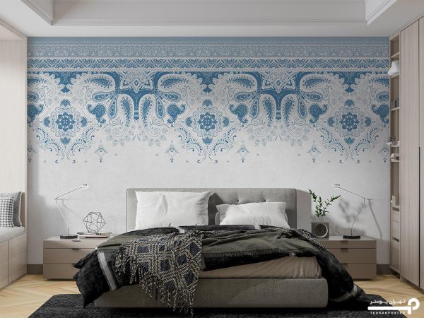 پوستر دیواری نقش و نگار اسلیمی 10178600 - Image 3