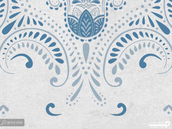 پوستر دیواری نقش و نگار اسلیمی 10178600 - Image 5