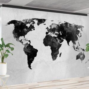 پوستر دیواری نقشه جهان 10012500