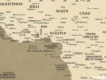پوستر دیواری نقشه جهان کلاسیک 10264800