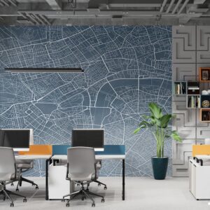 پوستر دیواری نقشه شهری 10132800