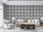 پوستر دیواری هندسی بتنی 10058100
