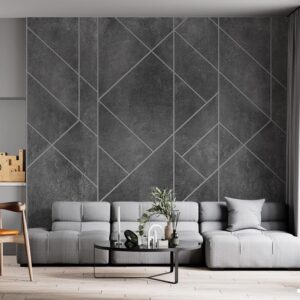 پوستر دیواری هندسی خطوط مدرن 10054810