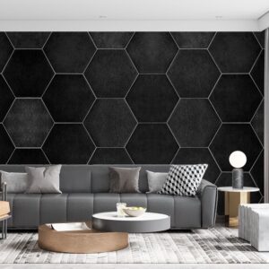 پوستر دیواری هندسی شش ضلعی 10058800