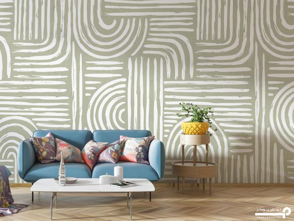 پوستر دیواری هندسی مدرن 10181700 - Image 3