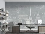 پوستر دیواری پاریس برج ایفل 10224500