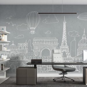 پوستر دیواری پاریس برج ایفل 10224500