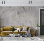 پوستر دیواری پتینه لاکچری گلدار کد 13511700