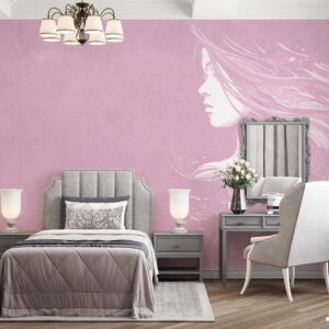 پوستر دیواری چهره دختر 10273900