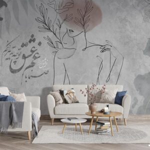 پوستر دیواری چهره زن 13391100