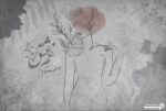 پوستر دیواری چهره زن 13391100