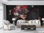پوستر دیواری چهره زن 13421400