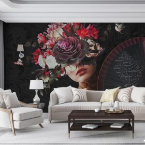 پوستر دیواری چهره زن 13421400