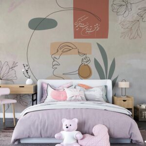 پوستر دیواری چهره فشن 13391500